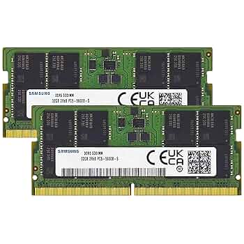 Samsung DDR5 5600MHz 32GB (16GBx2) ノート型用 Sam Original 32GB (2x16GB) DDR5 5600MHz PC5-44800 1Rx8